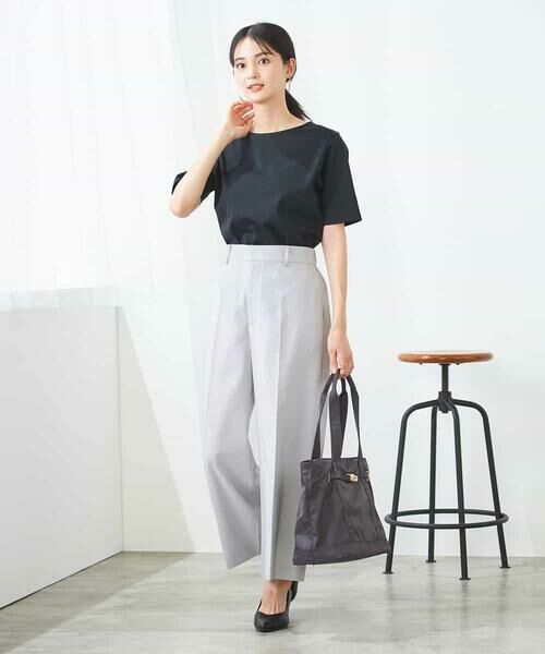 a.v.v / アー・ヴェ・ヴェ ショート・ハーフ・半端丈パンツ | 【洗える/イージーケア/UVカット/接触冷感/吸水速乾】サマーストレッチクロップドパンツ | 詳細18