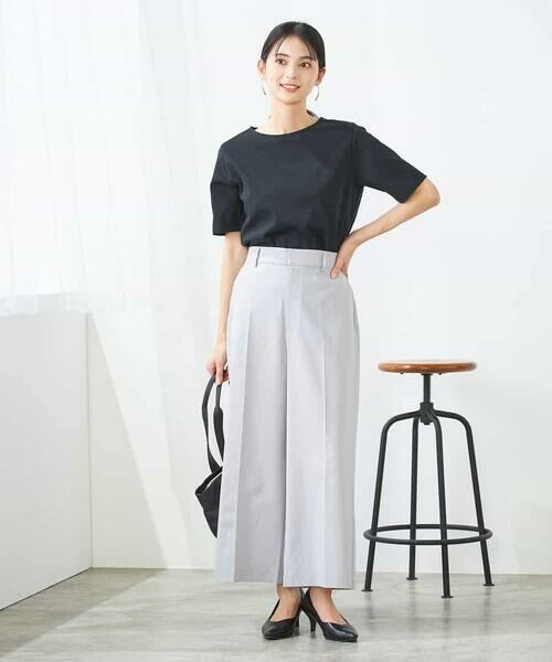 a.v.v / アー・ヴェ・ヴェ ショート・ハーフ・半端丈パンツ | 【洗える/イージーケア/UVカット/接触冷感/吸水速乾】サマーストレッチクロップドパンツ | 詳細19