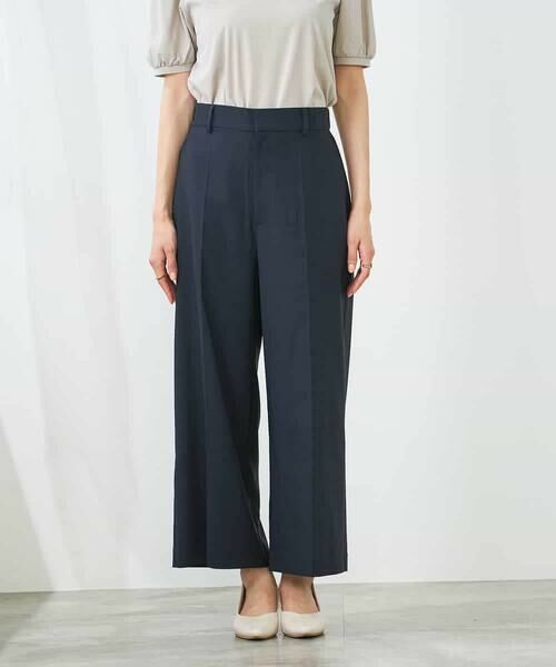 a.v.v / アー・ヴェ・ヴェ ショート・ハーフ・半端丈パンツ | 【洗える/イージーケア/UVカット/接触冷感/吸水速乾】サマーストレッチクロップドパンツ | 詳細21