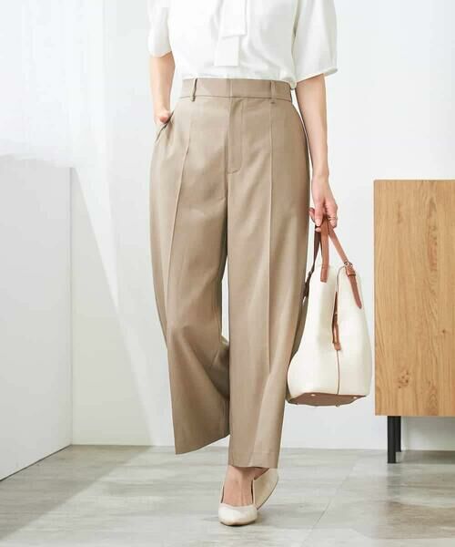 a.v.v / アー・ヴェ・ヴェ ショート・ハーフ・半端丈パンツ | 【洗える/イージーケア/UVカット/接触冷感/吸水速乾】サマーストレッチクロップドパンツ | 詳細7