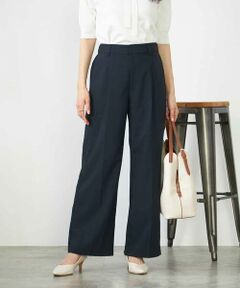 a.v.v / アー・ヴェ・ヴェ その他パンツ | 【洗える/イージーケア/UVカット/接触冷感/吸水速乾】サマーストレッチワイドパンツ