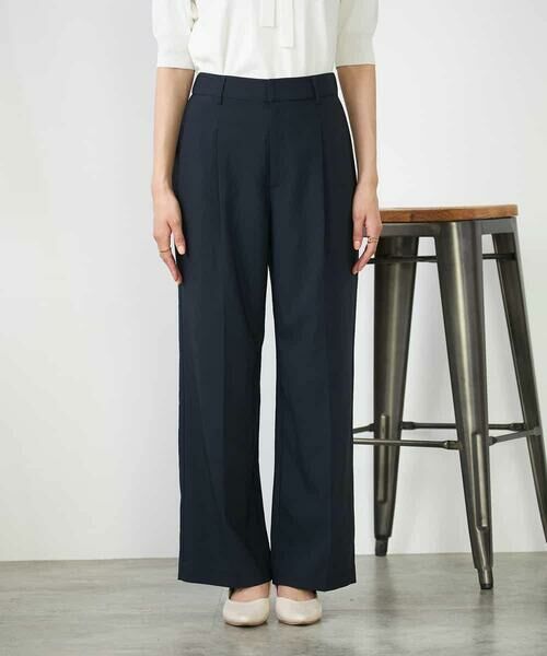 a.v.v / アー・ヴェ・ヴェ その他パンツ | 【洗える/イージーケア/UVカット/接触冷感/吸水速乾】サマーストレッチワイドパンツ | 詳細22