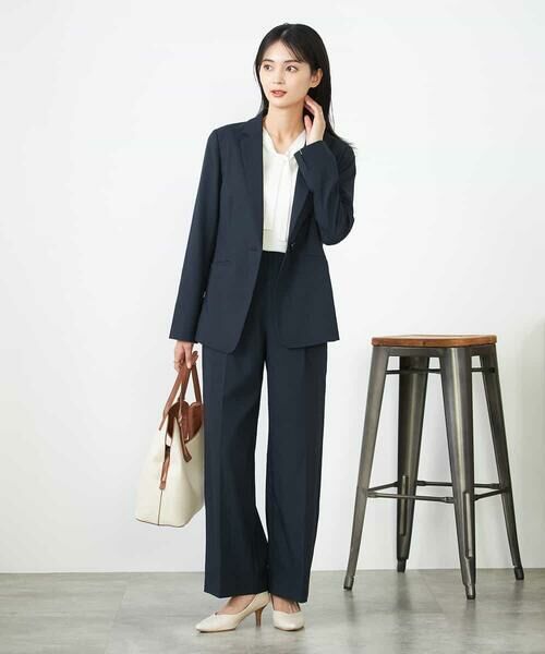 a.v.v / アー・ヴェ・ヴェ その他パンツ | 【洗える/イージーケア/UVカット/接触冷感/吸水速乾】サマーストレッチワイドパンツ | 詳細6