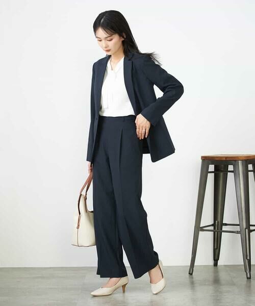 a.v.v / アー・ヴェ・ヴェ その他パンツ | 【洗える/イージーケア/UVカット/接触冷感/吸水速乾】サマーストレッチワイドパンツ | 詳細7