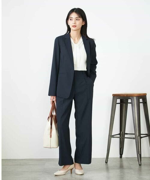 a.v.v / アー・ヴェ・ヴェ その他パンツ | 【洗える/イージーケア/UVカット/接触冷感/吸水速乾】サマーストレッチワイドパンツ | 詳細8