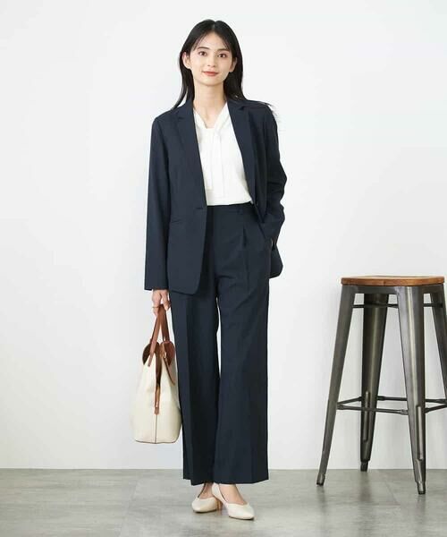 a.v.v / アー・ヴェ・ヴェ その他パンツ | 【洗える/イージーケア/UVカット/接触冷感/吸水速乾】サマーストレッチワイドパンツ | 詳細9