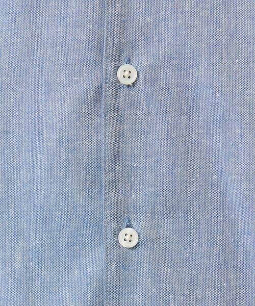 a.v.v / アー・ヴェ・ヴェ シャツ・ブラウス | 【接触冷感/イージーケア】リネン混8分袖スタンドカラーシャツ【洗える/ストレッチ/速乾】 | 詳細28