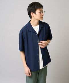 a.v.v / アー・ヴェ・ヴェ シャツ・ブラウス | 【速乾/イージーケア】オープンカラーシャツ【夏リライト】