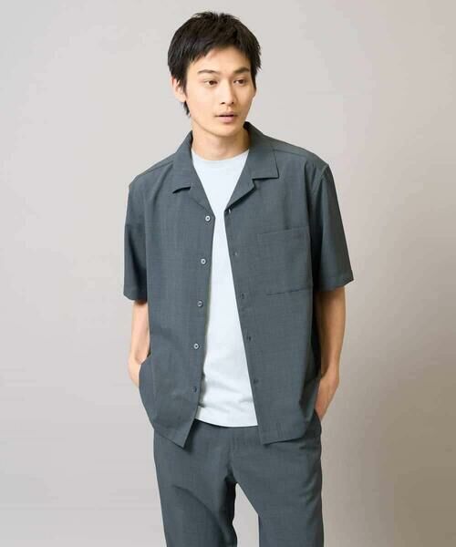 a.v.v / アー・ヴェ・ヴェ シャツ・ブラウス | 【速乾/イージーケア】オープンカラーシャツ【夏リライト】 | 詳細18