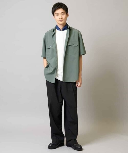 a.v.v / アー・ヴェ・ヴェ シャツ・ブラウス | 【速乾/イージーケア】Wポケットシャツ【夏リライト】 | 詳細11