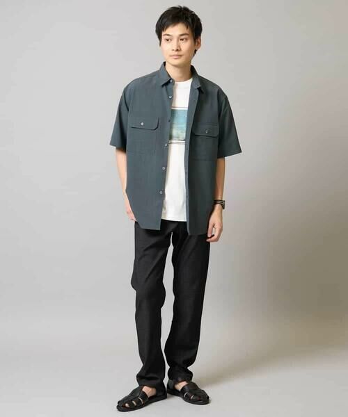 a.v.v / アー・ヴェ・ヴェ シャツ・ブラウス | 【速乾/イージーケア】Wポケットシャツ【夏リライト】 | 詳細12