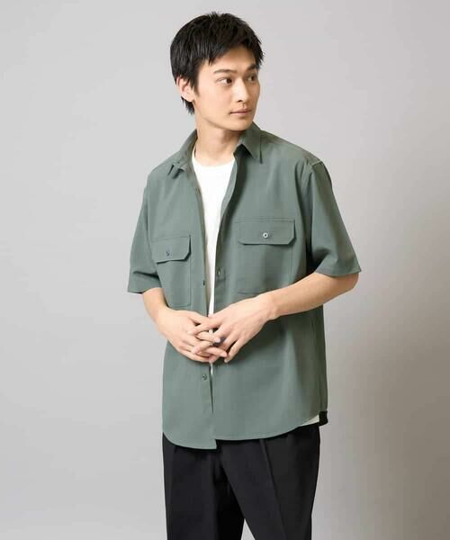 a.v.v / アー・ヴェ・ヴェ シャツ・ブラウス | 【速乾/イージーケア】Wポケットシャツ【夏リライト】 | 詳細15