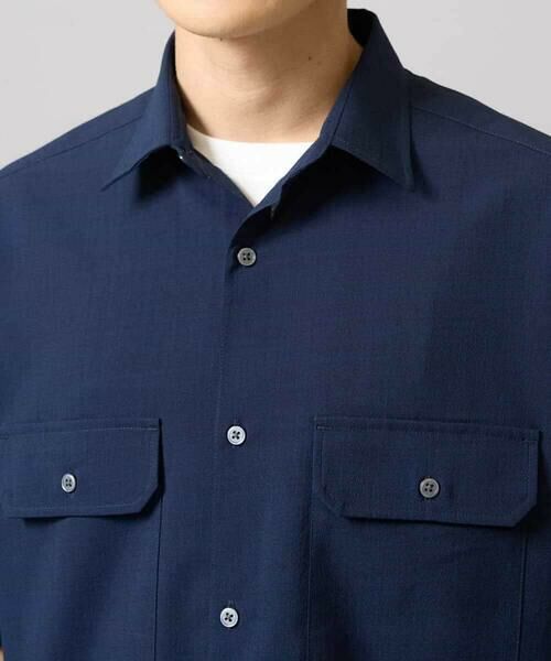 a.v.v / アー・ヴェ・ヴェ シャツ・ブラウス | 【速乾/イージーケア】Wポケットシャツ【夏リライト】 | 詳細23