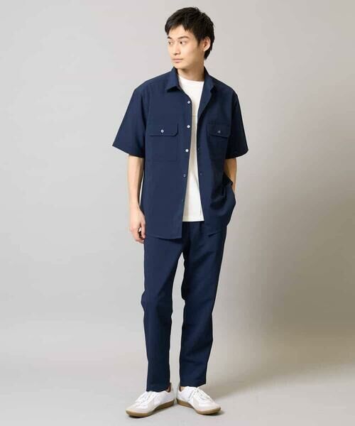 a.v.v / アー・ヴェ・ヴェ シャツ・ブラウス | 【速乾/イージーケア】Wポケットシャツ【夏リライト】 | 詳細5