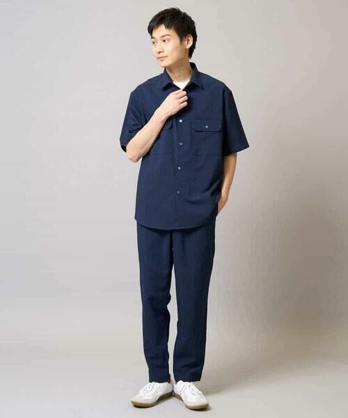 a.v.v / アー・ヴェ・ヴェ シャツ・ブラウス | 【速乾/イージーケア】Wポケットシャツ【夏リライト】 | 詳細6