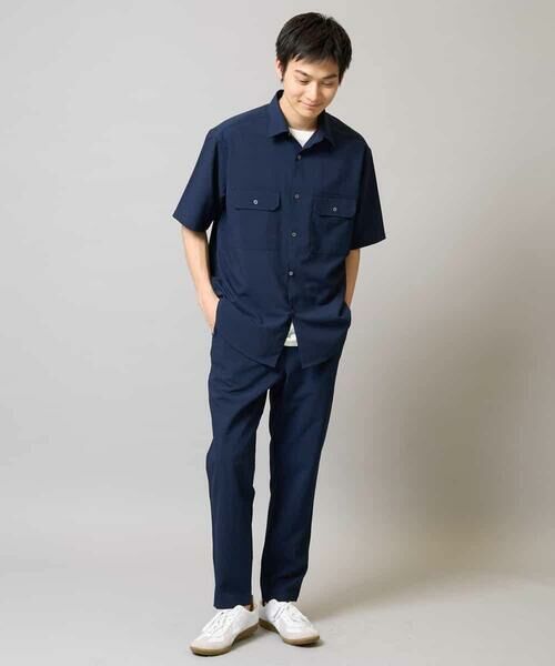 a.v.v / アー・ヴェ・ヴェ シャツ・ブラウス | 【速乾/イージーケア】Wポケットシャツ【夏リライト】 | 詳細7