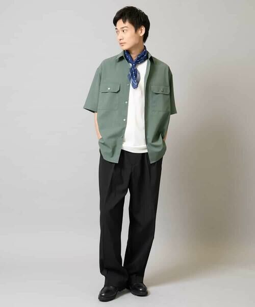 a.v.v / アー・ヴェ・ヴェ シャツ・ブラウス | 【速乾/イージーケア】Wポケットシャツ【夏リライト】 | 詳細9