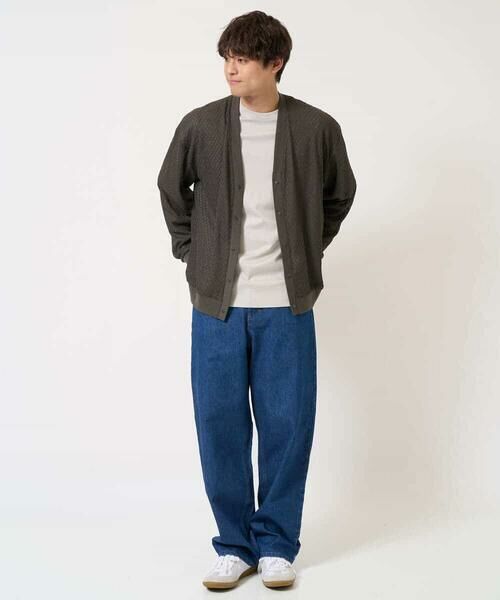 a.v.v / アー・ヴェ・ヴェ カーディガン・ボレロ | 【洗濯機で洗える/吸水速乾】ダイヤシアーカーディガン | 詳細1