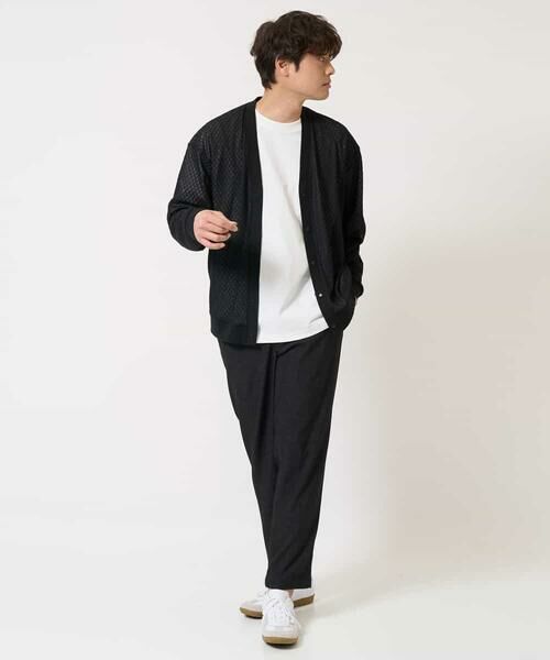 a.v.v / アー・ヴェ・ヴェ カーディガン・ボレロ | 【洗濯機で洗える/吸水速乾】ダイヤシアーカーディガン | 詳細10