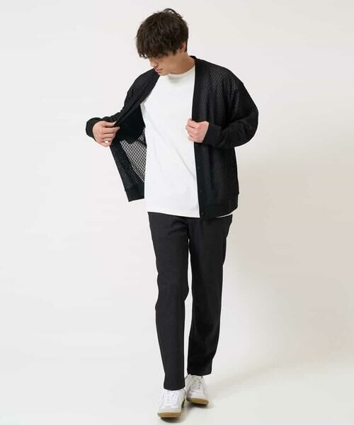 a.v.v / アー・ヴェ・ヴェ カーディガン・ボレロ | 【洗濯機で洗える/吸水速乾】ダイヤシアーカーディガン | 詳細11
