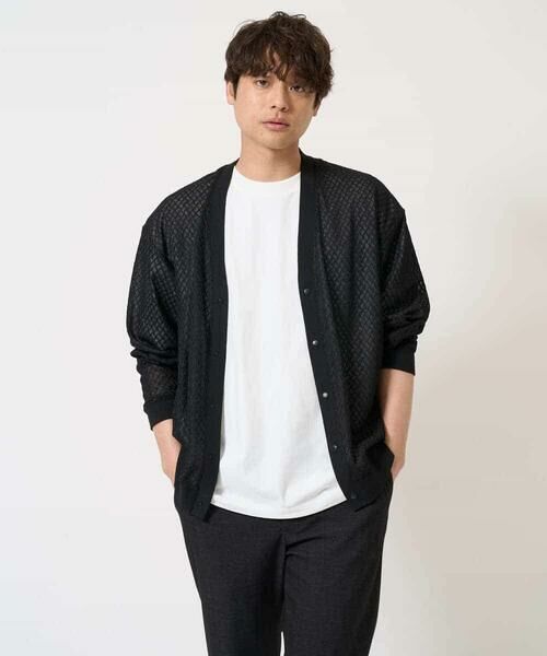 a.v.v / アー・ヴェ・ヴェ カーディガン・ボレロ | 【洗濯機で洗える/吸水速乾】ダイヤシアーカーディガン | 詳細18