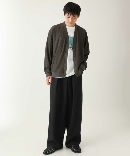 a.v.v / アー・ヴェ・ヴェ カーディガン・ボレロ | 【洗濯機で洗える/吸水速乾】ダイヤシアーカーディガン | 詳細7