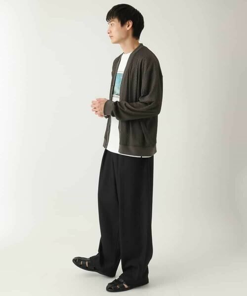 a.v.v / アー・ヴェ・ヴェ カーディガン・ボレロ | 【洗濯機で洗える/吸水速乾】ダイヤシアーカーディガン | 詳細8