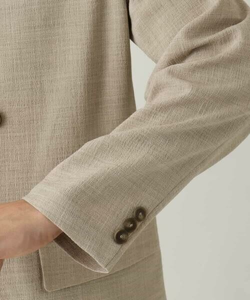 a.v.v / アー・ヴェ・ヴェ セットアップ | 【イージーケア/毛玉になりにくい/ストレッチ】ダブルブレストジャケット | 詳細14
