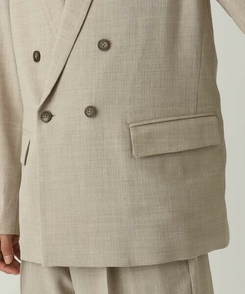 a.v.v / アー・ヴェ・ヴェ セットアップ | 【イージーケア/毛玉になりにくい/ストレッチ】ダブルブレストジャケット | 詳細16