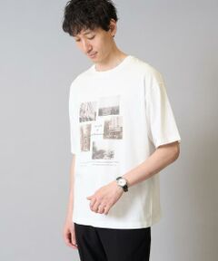 a.v.v / アー・ヴェ・ヴェ カットソー | 【接触冷感】フォトプリントワイドシルエットカットソー