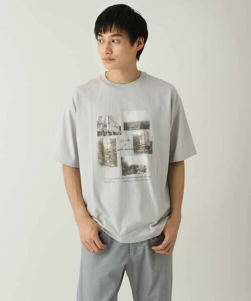 a.v.v / アー・ヴェ・ヴェ カットソー | 【接触冷感】フォトプリントワイドシルエットカットソー | 詳細14