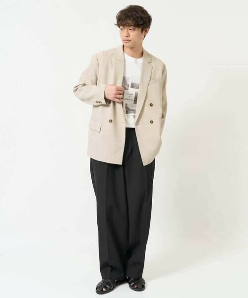 a.v.v / アー・ヴェ・ヴェ カットソー | 【接触冷感】フォトプリントワイドシルエットカットソー | 詳細3