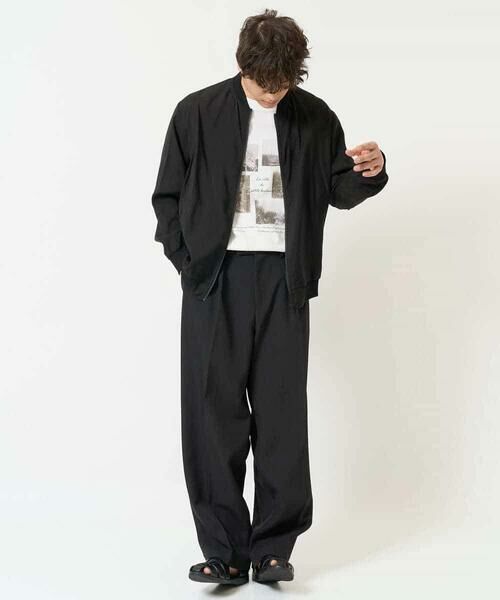 a.v.v / アー・ヴェ・ヴェ カットソー | 【接触冷感】フォトプリントワイドシルエットカットソー | 詳細5