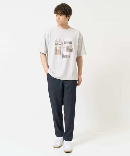 a.v.v / アー・ヴェ・ヴェ カットソー | 【接触冷感】フォトプリントワイドシルエットカットソー | 詳細8