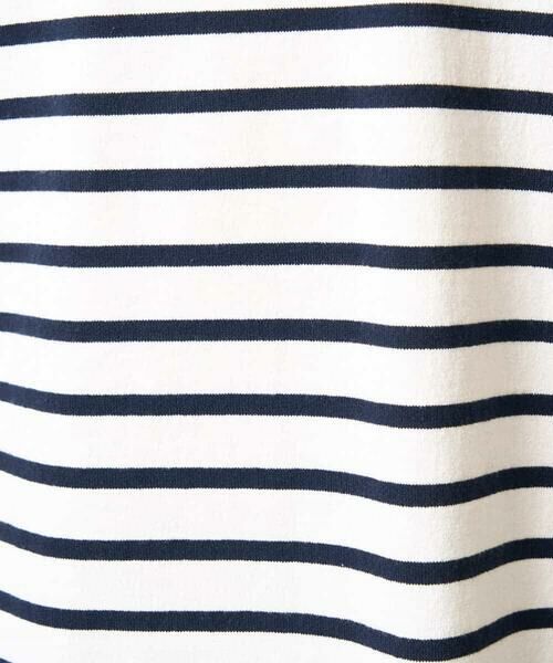 a.v.v / アー・ヴェ・ヴェ カットソー | 【綿100％】ボーダーワイドシルエット五分袖カットソー | 詳細18
