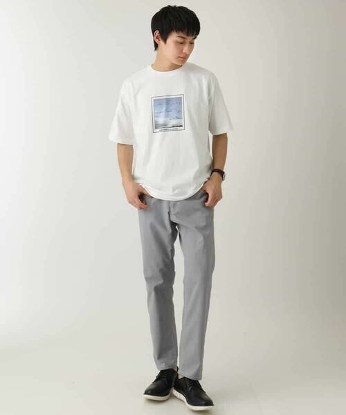 a.v.v / アー・ヴェ・ヴェ カットソー | 【接触冷感】スクエアプリントセミワイドシルエットカットソー | 詳細11