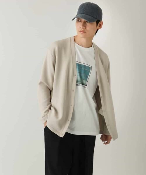 a.v.v / アー・ヴェ・ヴェ カットソー | 【接触冷感】スクエアプリントセミワイドシルエットカットソー | 詳細16