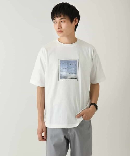 a.v.v / アー・ヴェ・ヴェ カットソー | 【接触冷感】スクエアプリントセミワイドシルエットカットソー | 詳細18