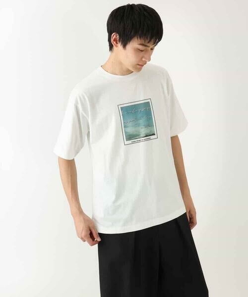 a.v.v / アー・ヴェ・ヴェ カットソー | 【接触冷感】スクエアプリントセミワイドシルエットカットソー | 詳細20