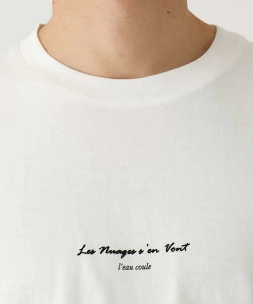 a.v.v / アー・ヴェ・ヴェ カットソー | 【接触冷感】ミニロゴプリントセミワイドシルエットカットソー | 詳細29