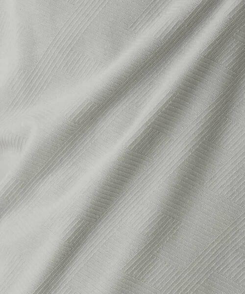 a.v.v / アー・ヴェ・ヴェ カットソー | 【きれいめな半袖】ジャカードクルーネックカットソー  半袖 ジャケイン  ビズカットソー | 詳細1