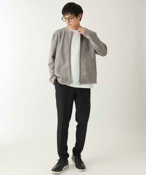 a.v.v / アー・ヴェ・ヴェ カットソー | 【きれいめな半袖】ジャカードクルーネックカットソー  半袖 ジャケイン  ビズカットソー | 詳細10