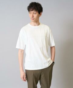 a.v.v / アー・ヴェ・ヴェ カットソー | 【接触冷感】ピンタックセミワイドシルエットカットソー