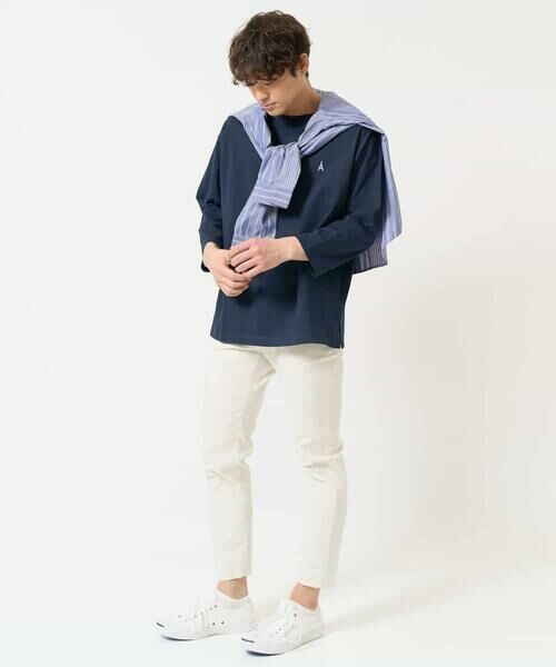 a.v.v / アー・ヴェ・ヴェ チノ・ワークパンツ | 【累計3万枚販売】ストレッチコードレーン５ポケットアンクル丈パンツ【イージーケア/速乾/毛玉になりにくい】 | 詳細17