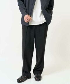 a.v.v / アー・ヴェ・ヴェ チノ・ワークパンツ | 【イージーケア/毛玉になりにくい/ストレッチ】ワンタックワイドイージースラックス