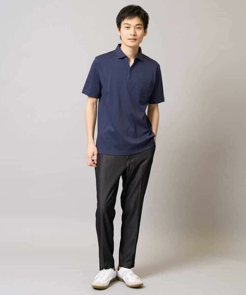 a.v.v / アー・ヴェ・ヴェ ショート・ハーフ・半端丈パンツ | 【イージーケア/接触冷感】スマートシャンブレーアンクル丈スラックス | 詳細26