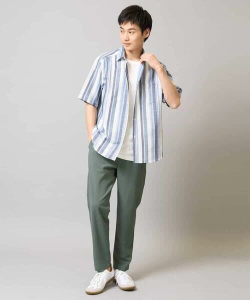 a.v.v / アー・ヴェ・ヴェ ショート・ハーフ・半端丈パンツ | 【速乾/イージーケア】セミルーズアンクルパンツ【夏リライト】 | 詳細9