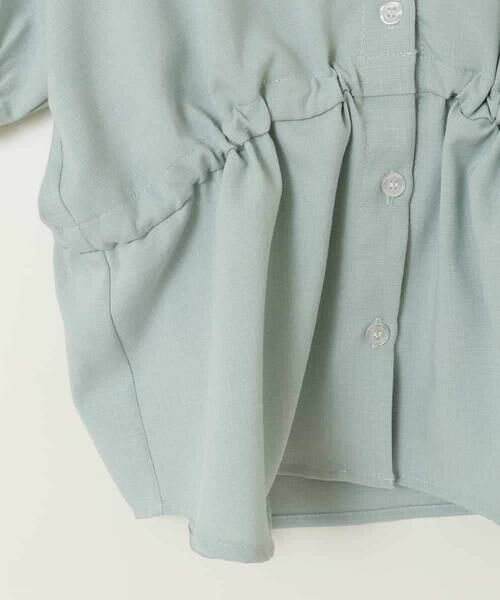 a.v.v / アー・ヴェ・ヴェ シャツ・ブラウス | [120-130]麻調レイヤード風ブラウス | 詳細15