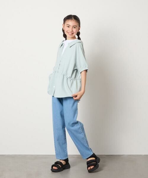 a.v.v / アー・ヴェ・ヴェ シャツ・ブラウス | [120-130]麻調レイヤード風ブラウス | 詳細25