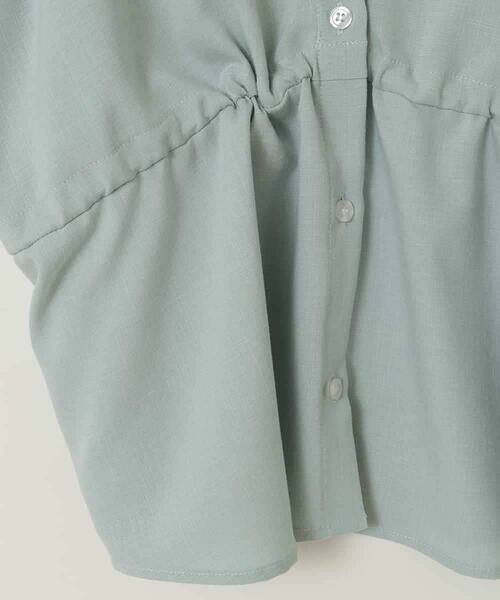 a.v.v / アー・ヴェ・ヴェ シャツ・ブラウス | [160]麻調レイヤード風ブラウス | 詳細5